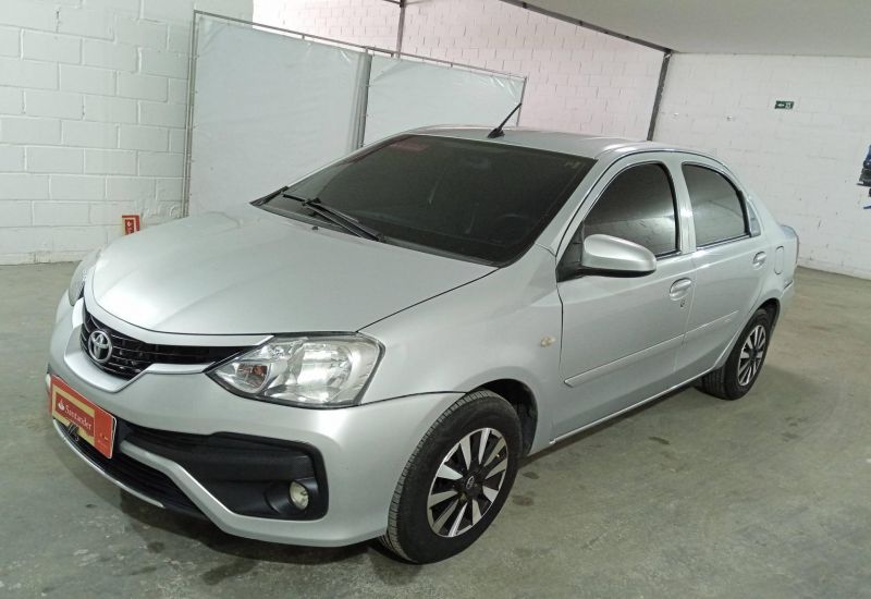 LOTE 18 TOYOTA/ETIOS SEDA X 1.5 16V DUAL VVT-i FLEX 2017/2018