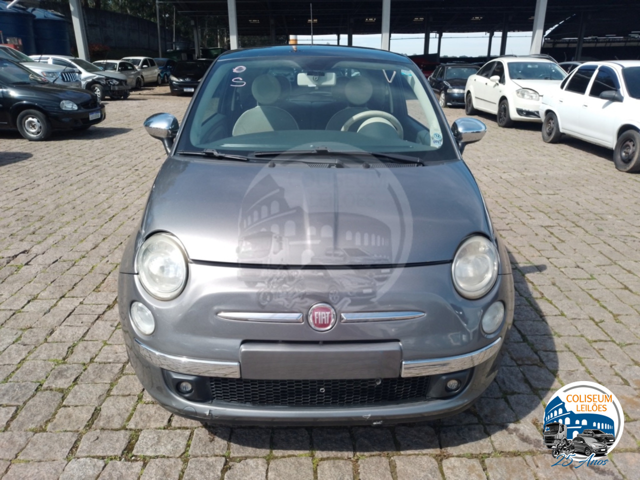 LOTE 40 FIAT/500 LOUNGE DUAL GASOLINA 2009/2010