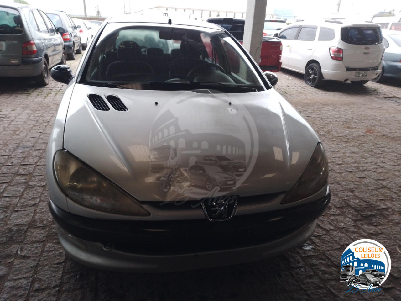 LOTE 06 PEUGEOT/206 PASSION GASOLINA 2001/2001 