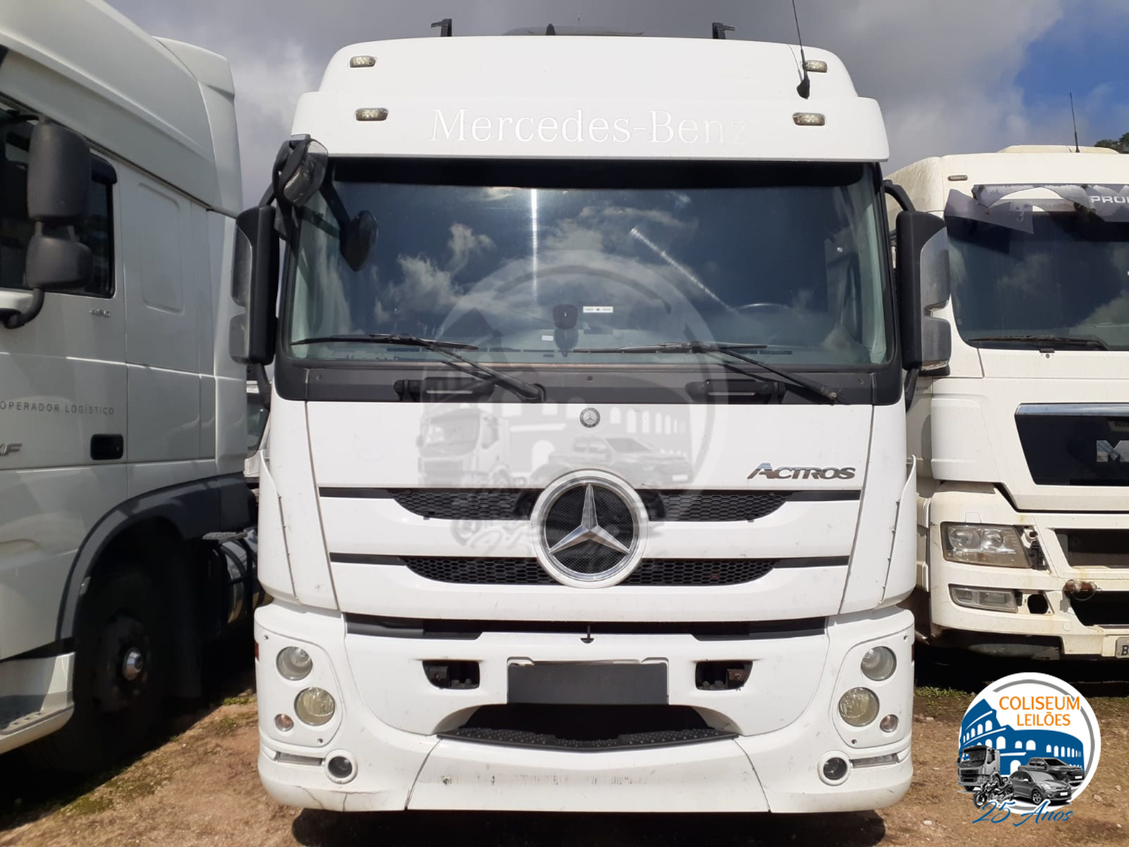 LOTE 01 M BENZ/ACTROS 2651 S 6X4 CAB EST DIESEL 2019/2019 