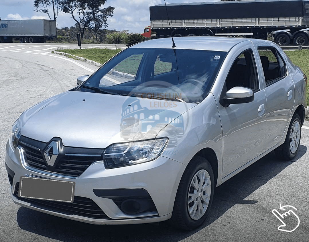 LOTE 35  RENAULT LOGAN ZEN10MT ANO 2021/2022