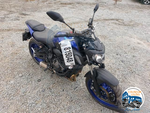 LOTE 22 YAMAHA MT-07 689 ABS 2023/2024 GASOLINA 
