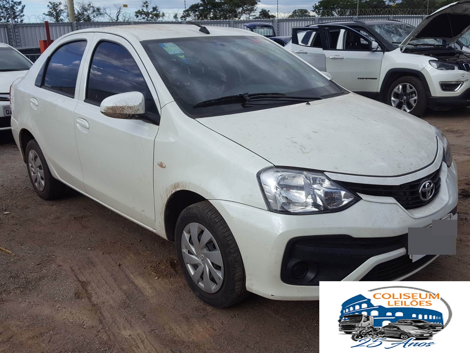 LOTE 007 - ETIOS SEDA X 1.5 16V DUAL VVT-I 2018