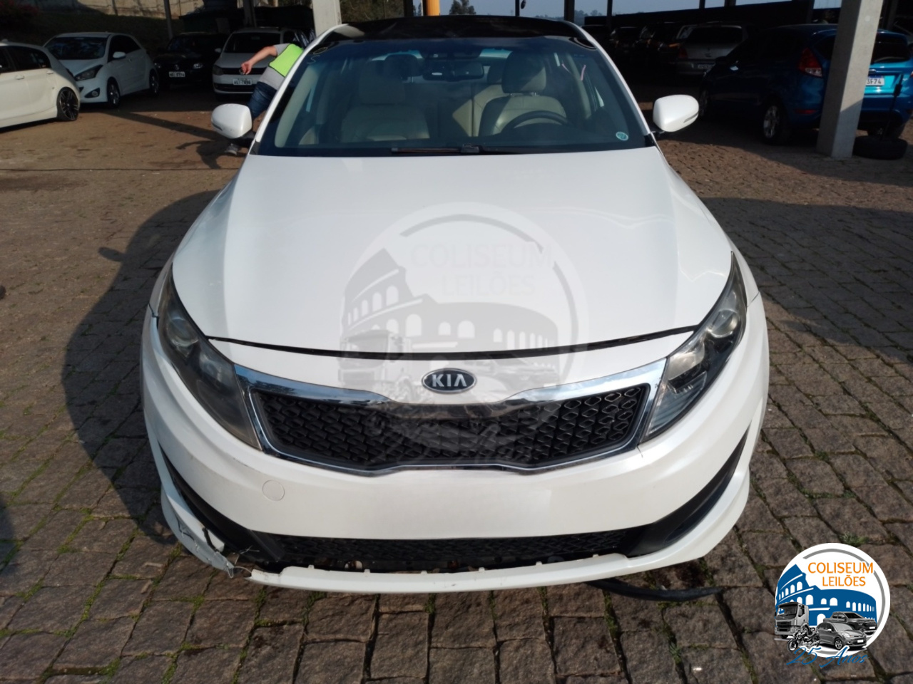 LOTE 038 - OPTIMA EX 2.4 AT GASOLINA 2013