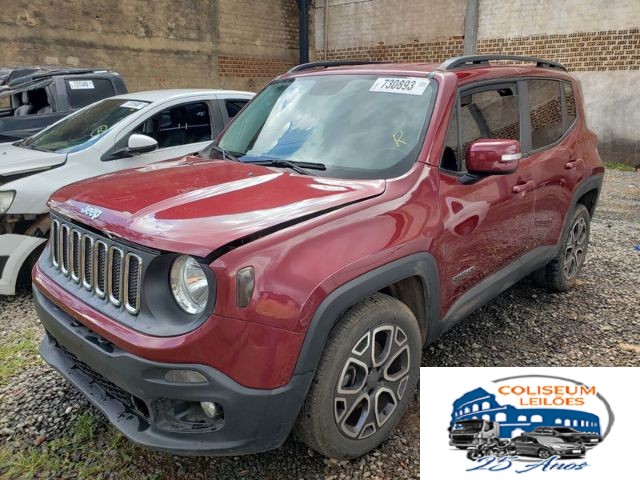 LOTE 030 - RENEGADE LONGITUDE 1.8 16V E.TORQ EVO 2018