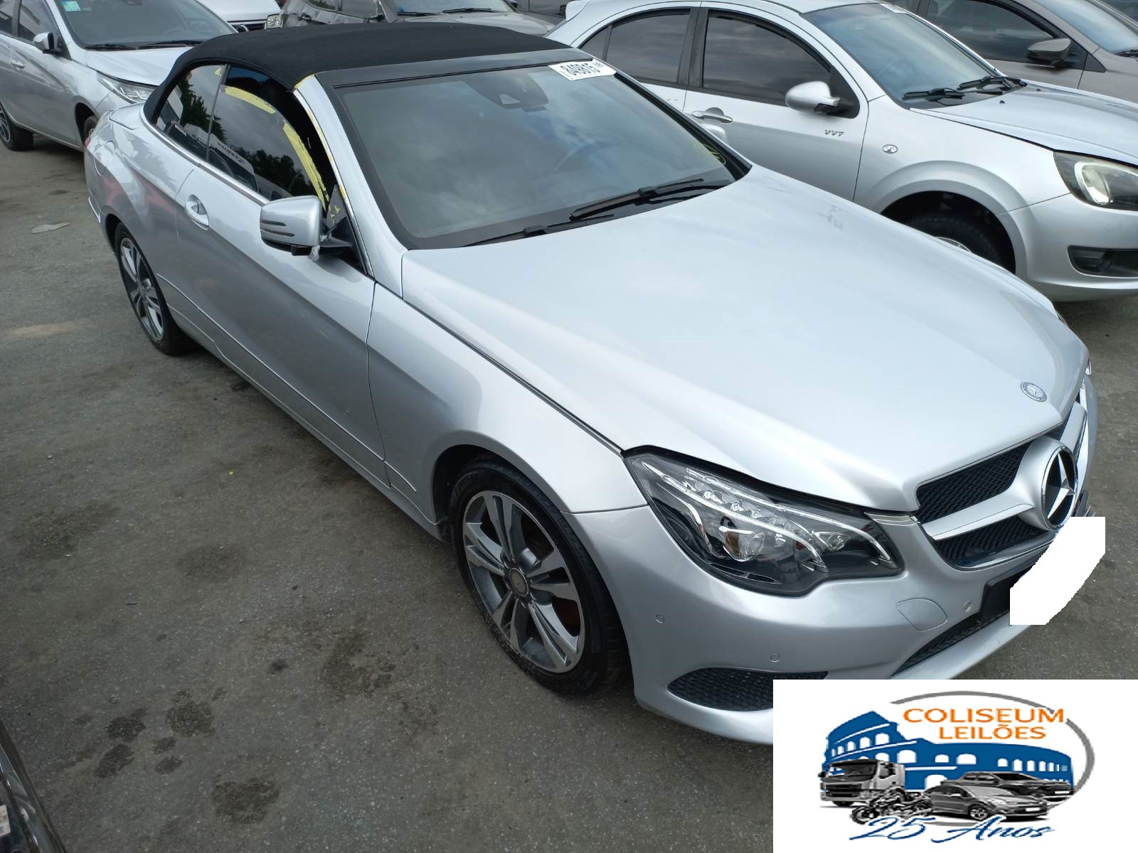 LOTE 004 - CLASSE E CABRIOLET 250 BLUEEFFICIENCY 2.0 16V TURBO 2015