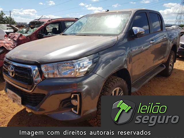 LOTE 18 TOYOTA HILUX CD 2020/2020 
